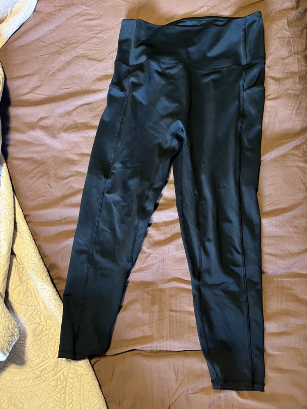 Senita Athletics Black High-Rise Performance Leggings